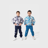 ترنج قطعتين اولادي اولادي وتر بروف بنطلون قطيفة مضلع مستوردة‎ الوان متعددة شتوي من لارك ارت - 1015