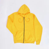 سويت شيرت سوستة رجالي - حريمي ميلتون بلوش أصفر مانجاوي شتوي من جي زد - 106