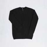 بلوفر سوستة كاملة رجالي ( مقاس خاص ) عجينة تركي أسود شتوي من جي زد - 165