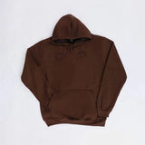 سويت شيرت هودي رجالي - حريمي ميلتون بلوش بني شتوي من جي زد - 11