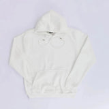 سويت شيرت هودي رجالي - حريمي ميلتون بلوش أبيض شتوي من جي زد - 1