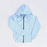 سويت شيرت سوستة اطفالي ميلتون بلوش لبني شتوي من جي زد - 258-1