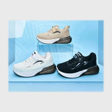 حذاء سنيكرز اطفالى فوندي جلد إسكاي مستورد ونعل PVC حقن الوان متعددة جميع المواسم من الوحيد روك - K-781