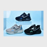 حذاء سنيكرز اطفالى فوندي جلد إسكاي مستورد ونعل PVC حقن الوان متعددة جميع المواسم من الوحيد روك - K-787