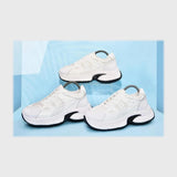 حذاء سنيكرز رجالى فوندي جلد إسكاي مستورد ونعل PVC حقن الوان متعددة جميع المواسم من الوحيد روك - M-415