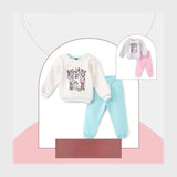 ترنج قطعتين اطفالي قطن ميلتون الوان متعددة شتوي من سيكا فاشون - 7034