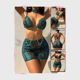 طقم قطعتين حريمى باور الوان متعددة من الندى - 1435