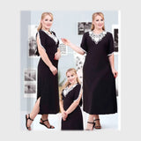 عباية ساده بيتي حريمى زبده الوان متعددة من الندى - 3032