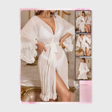 قميص نوم ساده حريمى باور الوان متعددة من الندى - 1075