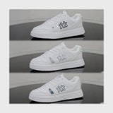 حذاء سنيكرز رجالى فوندي جلد إسكاي مستورد ونعل PVC حقن ابيض جميع المواسم من نيولوك - z75103