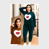 طقم بيجامة حريمي هايدي مستورد ألوان متعددة شتوي من إيه إل واي - 17534