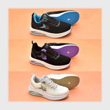 حذاء سنيكرز حريمى فوندي تريكو خيط مستورد ونعل PVC حقن الوان متعددة جميع المواسم من باندا - TH6