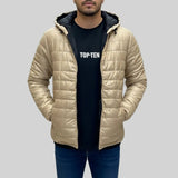 جاكيت بامب بكابيشوه ووتر بروف مبطن فرو رجالي سوفت بيج شتوي من كيه اتش ال - Pump-BJ