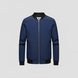 جاكيت بيلسيه ووتر بروف مبطن فرو رجالي سوفت كحلي شتوي من كيه اتش ال - SAD-NV