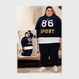 بيجامه بكابيشوة مطبوع حريمي هايدي مستورد لوكس تقيل الوان متعدده شتوي من ايه ال واي - 210215