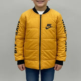 جاكيت مطبوع وتر بروف اولادي سوفت مسترده شتوي من كيه اتش ال - CH-MS