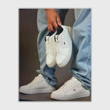 حذاء سنيكرز رجالى فوندي جلد اسكاي مستورد ونعل PVC حقن ألوان متعددة جميع المواسم من ايجيل - T243