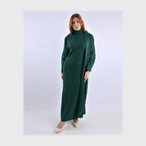 طقم دريس وكارديجان تريكو حريمي تريكو الوان متعددة شتوي من إم كيه إم فاشون - 4100