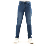 بنطلون جينز رجالي رباعيه نيو سبيد مستورد كحلي شتوي من جادو - 121-3-KH