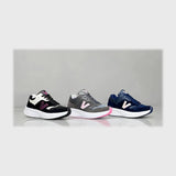 حذاء سنيكرز حريمى فوندي تريكو خيط مستورد ونعل PVC حقن ألوان متعددة جميع المواسم من كومفورت - cm266-3w