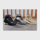 حذاء سنيكرز اطفالى فوندي جلد إسكاي مستورد ونعل PVC حقن الوان متعددة جميع المواسم من ان ستايل - K-78