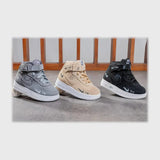 حذاء سنيكرز اطفالى فوندي جلد إسكاي مستورد ونعل PVC حقن الوان متعددة جميع المواسم من ان ستايل - SR-581-1