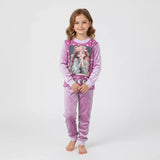 طقم دفاية بناتي قطيفة هايدي أشكال متعددة ألوان متعددة شتوي من إيه إل واي - T-3