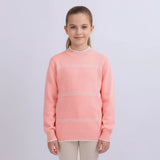 بلوفر مطبوع بناتي عجينه الوان متعددة شتوي من دابليو اس اتش - WSH-1