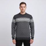 بلوفر مطبوع رجالي عجينه الوان متعددة شتوي من دابليو اس اتش - WSH-16