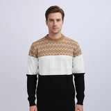 بلوفر مطبوع رجالي عجينه الوان متعددة شتوي من دابليو اس اتش - WSH-23