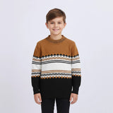 بلوفر مطبوع اولادي عجينه الوان متعددة شتوي من دابليو اس اتش - WSH-31