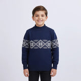 بلوفر مطبوع اولادي عجينه الوان متعددة شتوي من دابليو اس اتش - WSH-33