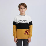 بلوفر مطبوع اولادي عجينه الوان متعددة من دابليو اس اتش - WSH-52