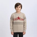 بلوفر مطبوع اولادي عجينه الوان متعددة من دابليو اس اتش - WSH-58