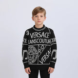 بلوفر مطبوع اولادي عجينه الوان متعددة من دابليو اس اتش - WSH-63