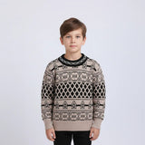 بلوفر مطبوع اولادي عجينه الوان متعددة من دابليو اس اتش - WSH-64