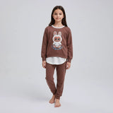 ترنج مطبوع اطفالي فايبر ألوان متعددة من ان جي - ND-2