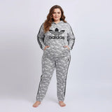 طقم بيجامة حريمي فايبر مكستر ألوان متعددة شتوي من إيه إل واي - RD-7