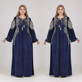 عبايه استقبال حريمي قطيفه هايدي مستوردوش واحد تطريز الوان متعدده شتوي من ايه ال واي - 21015-9