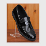 حذاء بانص رجالى فوندي PU اسكاي مستورد اسود جميع المواسم من إسكافي - 2