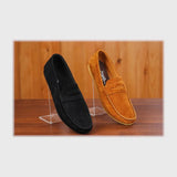 حذاء بانص رجالى فوندي PU اسكاي مستورد هافان جميع المواسم من إسكافي - 64-HV