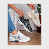 حذاء سنيكرز رجالى فوندي جلد إسكاي مستورد ونعل PVC حقن الوان متعددة جميع المواسم من اس اند كيه يويو ميكس - Z-1170NBS