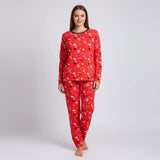 طقم دفاية حريمي فايبر مكستر أشكال متعددة ألوان متعددة شتوي من إيه إل واي - T-5