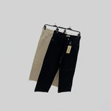 بنطلون جينز تلبيس مظبوط حريمى ربعاية درجة اولي اسود جميع المواسم من حواء جينز - 408-1