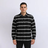 قميص كاروهات رجالي جوخ الوان متعددة شتوي من دابليو اس اتش - WSH-108