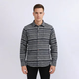 قميص كاروهات رجالي جوخ الوان متعددة شتوي من دابليو اس اتش - WSH-111