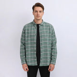 قميص كاروهات رجالي جوخ الوان متعددة شتوي من دابليو اس اتش - WSH-118