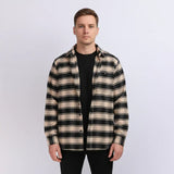 قميص كاروهات رجالي جوخ الوان متعددة شتوي من دابليو اس اتش - WSH-120