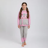 ترنج مطبوع قطعتين بناتي ميلتون مستورد الوان متعددة شتوي من ايه ال واي - T-17