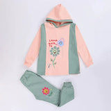 ترنج مطبوع قطعتين بناتي ميلتون مستورد الوان متعددة شتوي من ايه ال واي - T-20